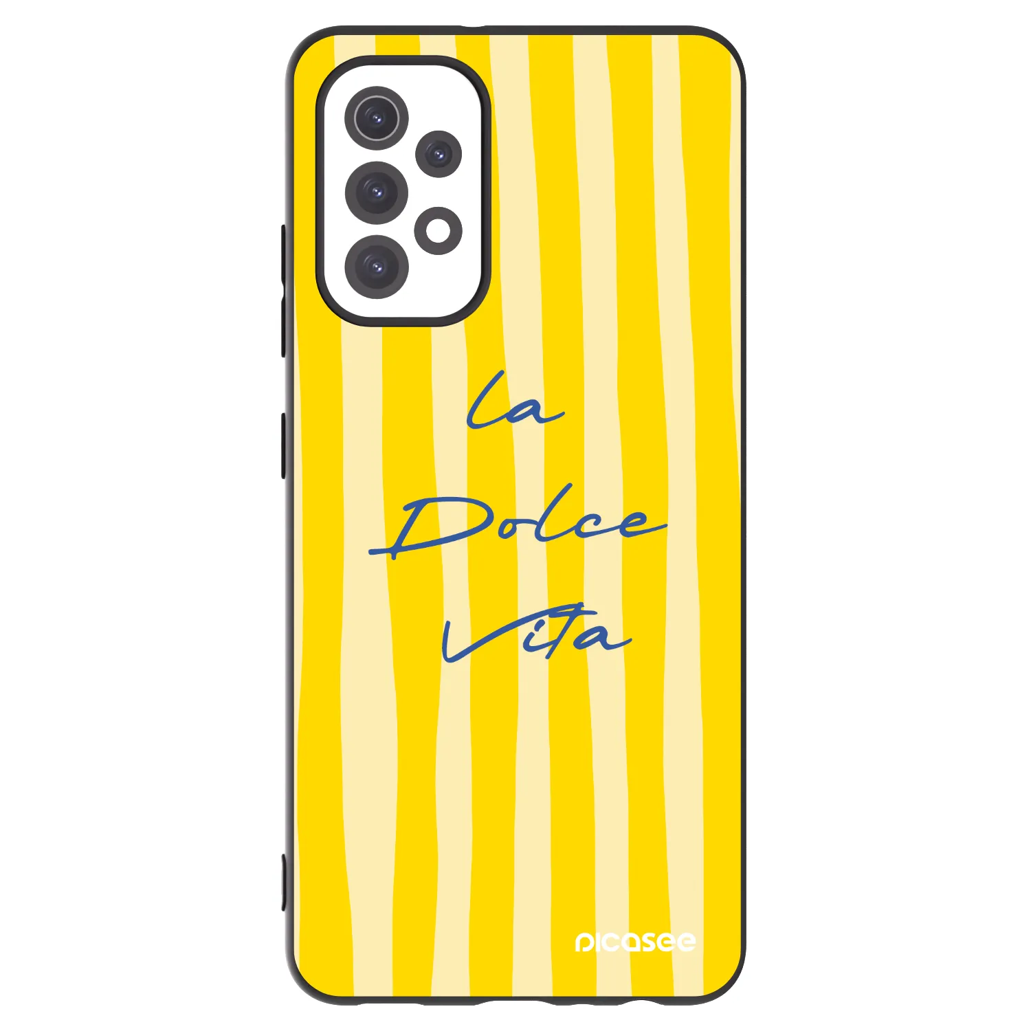 Picasee Μαύρη θήκη σιλικόνης για Samsung Galaxy A32 5G A326B - Ladolcevita