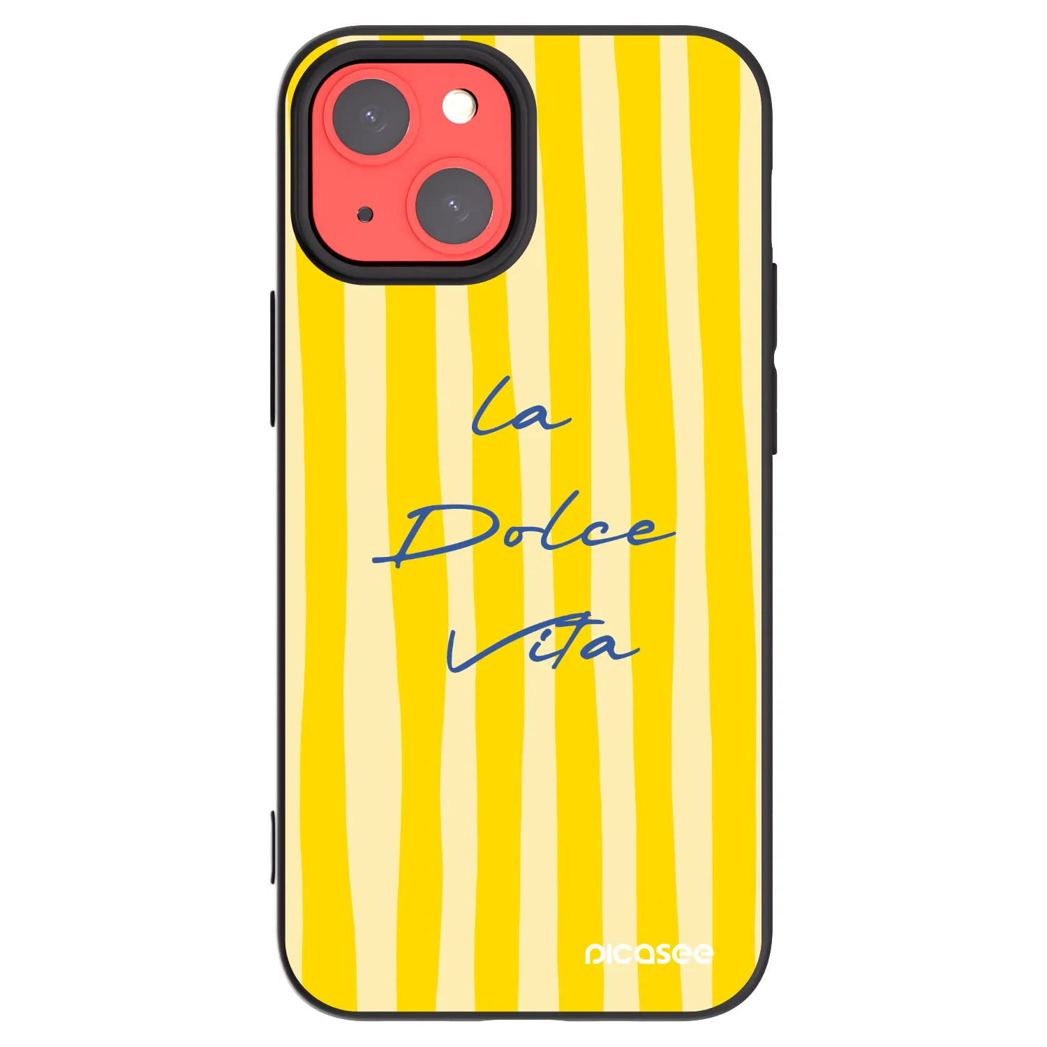 Picasee Μαύρη θήκη σιλικόνης για Apple iPhone 13 mini - Ladolcevita
