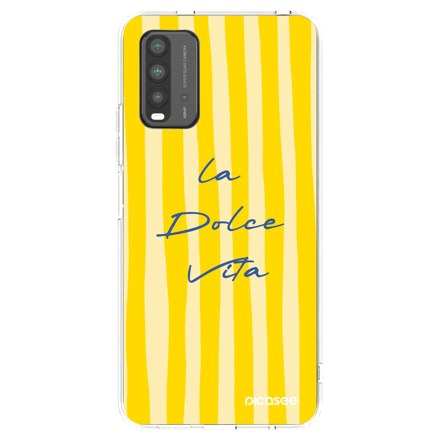 Picasee Μαύρη θήκη σιλικόνης για Xiaomi Redmi 9T - Ladolcevita