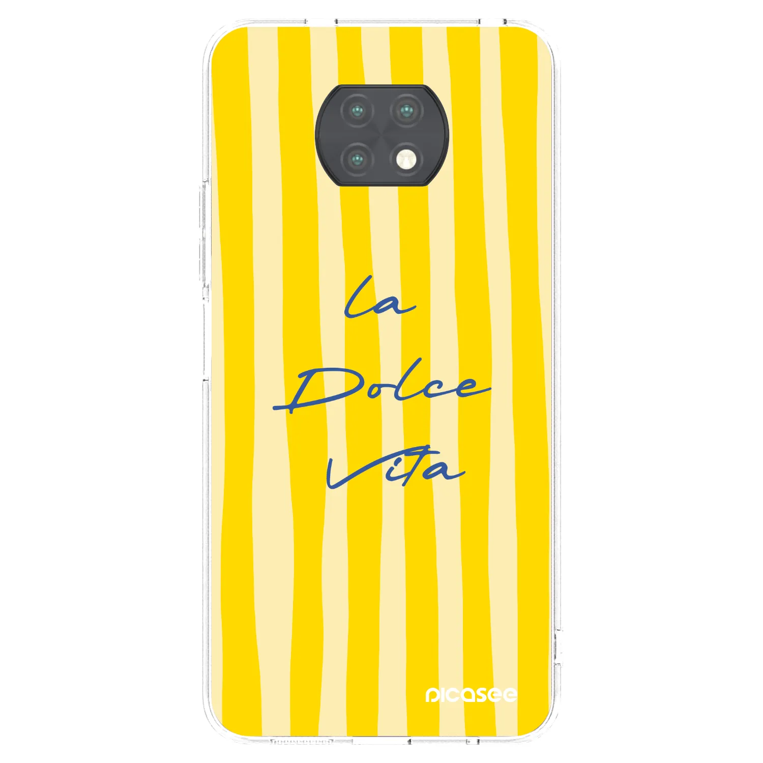 Picasee διαφανής θήκη σιλικόνης Xiaomi Redmi Note 9T - Ladolcevita