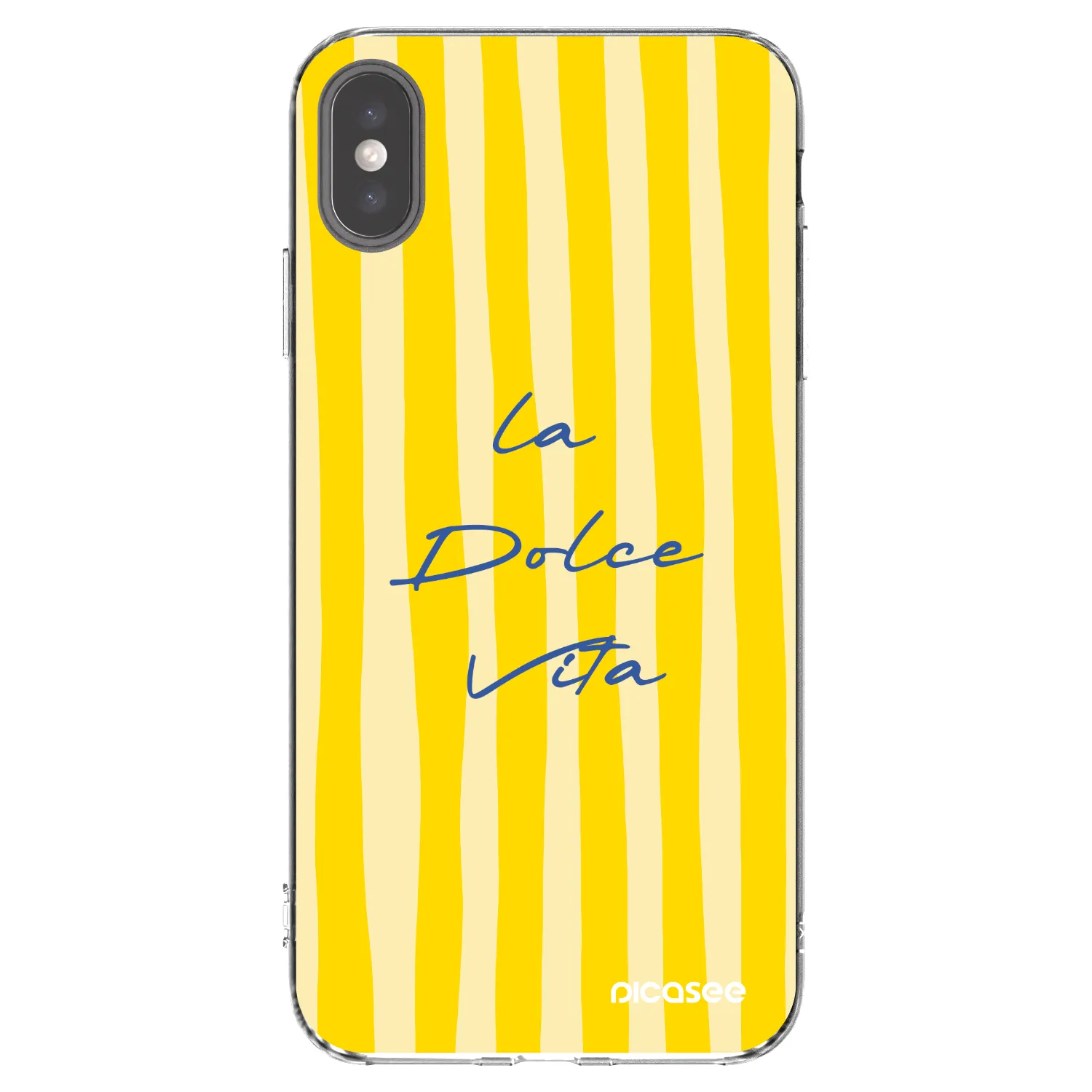 Picasee διαφανής θήκη σιλικόνης Apple iPhone XS Max - Ladolcevita