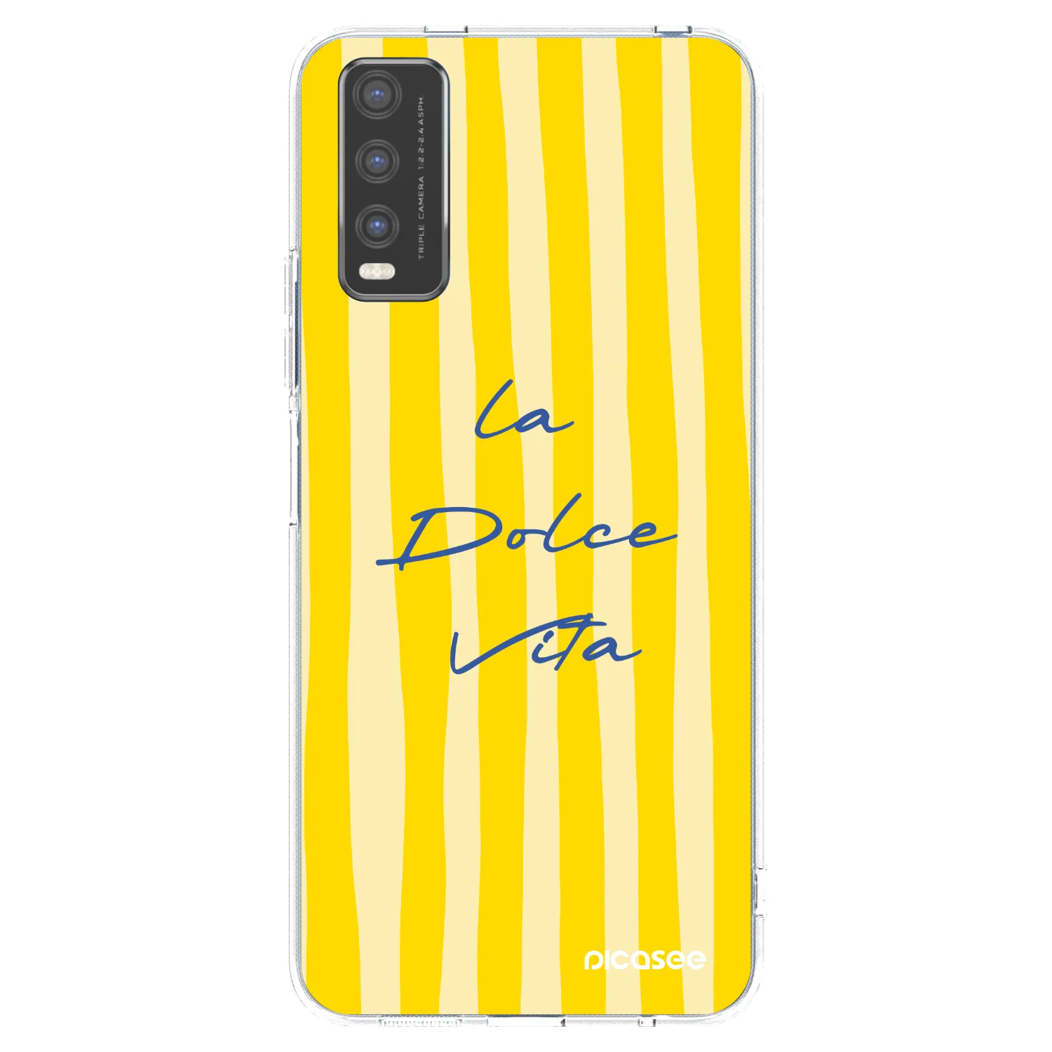Picasee διαφανής θήκη σιλικόνης Vivo Y20s - Ladolcevita