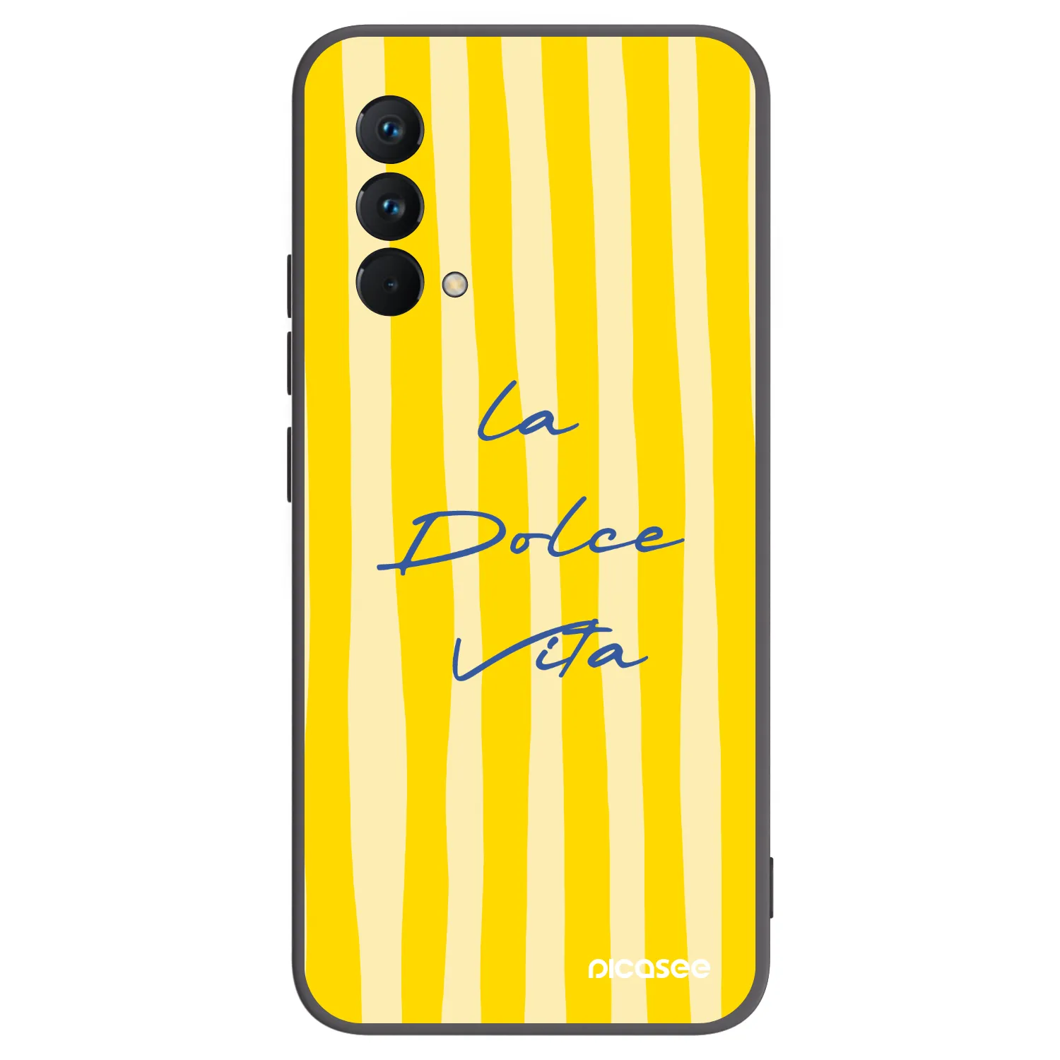 Picasee Μαύρη θήκη σιλικόνης για Realme GT Master Edition 5G - Ladolcevita