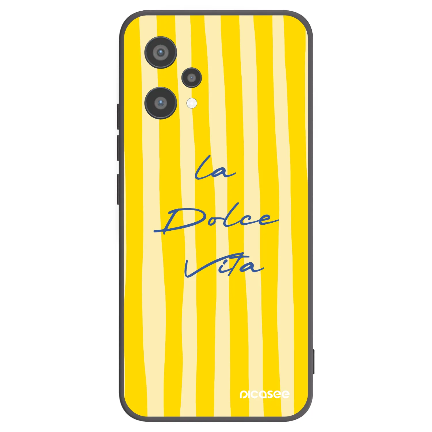 Picasee Μαύρη θήκη σιλικόνης για Realme 9 Pro 5G - Ladolcevita
