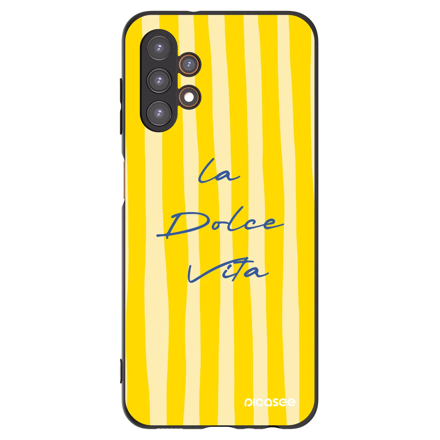 Picasee Μαύρη θήκη σιλικόνης για Samsung Galaxy A13 4G A135 - Ladolcevita
