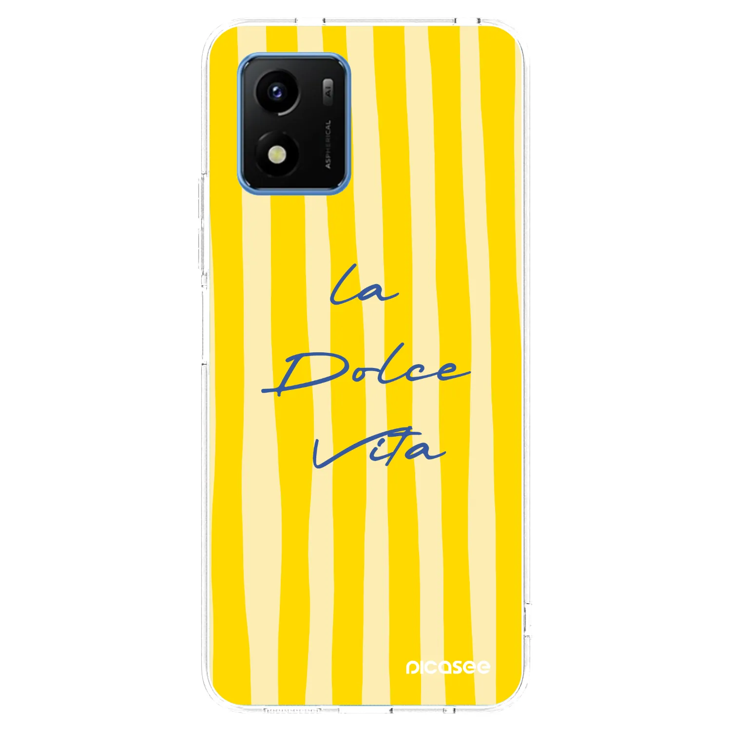 Picasee διαφανής θήκη σιλικόνης Vivo Y01 - Ladolcevita