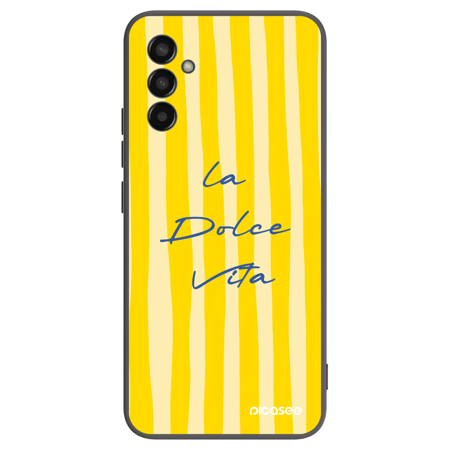 Picasee Μαύρη θήκη σιλικόνης για Samsung Galaxy M13 M135F - Ladolcevita
