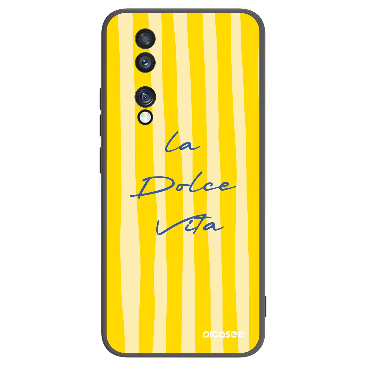 Picasee Μαύρη θήκη σιλικόνης για Honor 70 - Ladolcevita