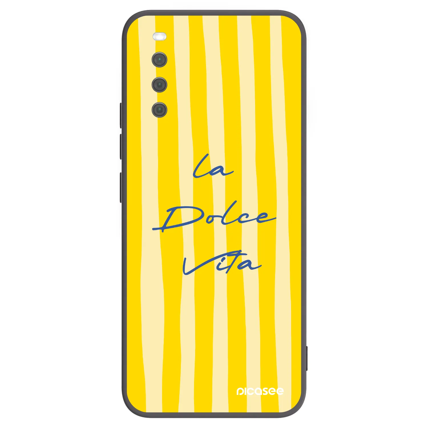 Picasee Μαύρη θήκη σιλικόνης για Sony Xperia 10 III - Ladolcevita