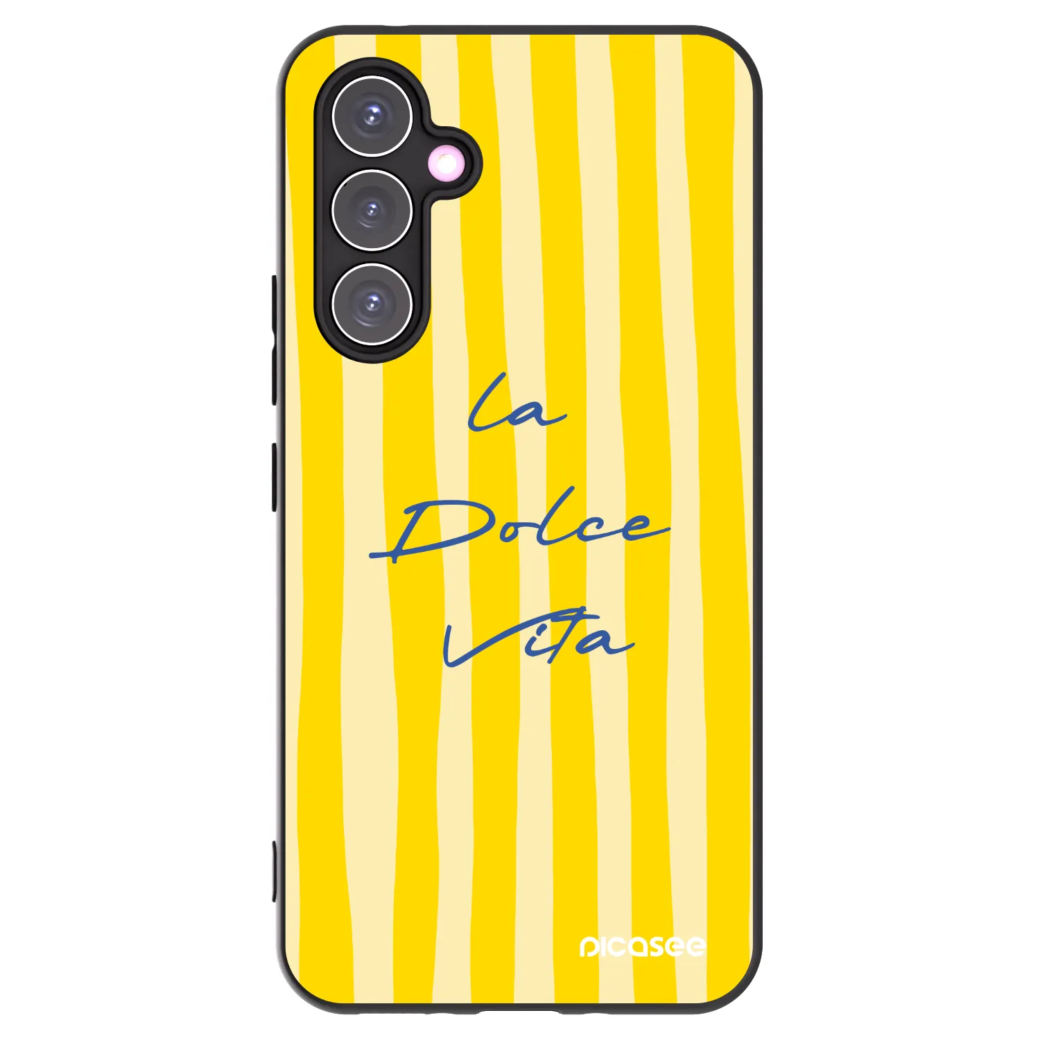 Picasee Μαύρη θήκη σιλικόνης για Samsung Galaxy A54 5G A546B - Ladolcevita