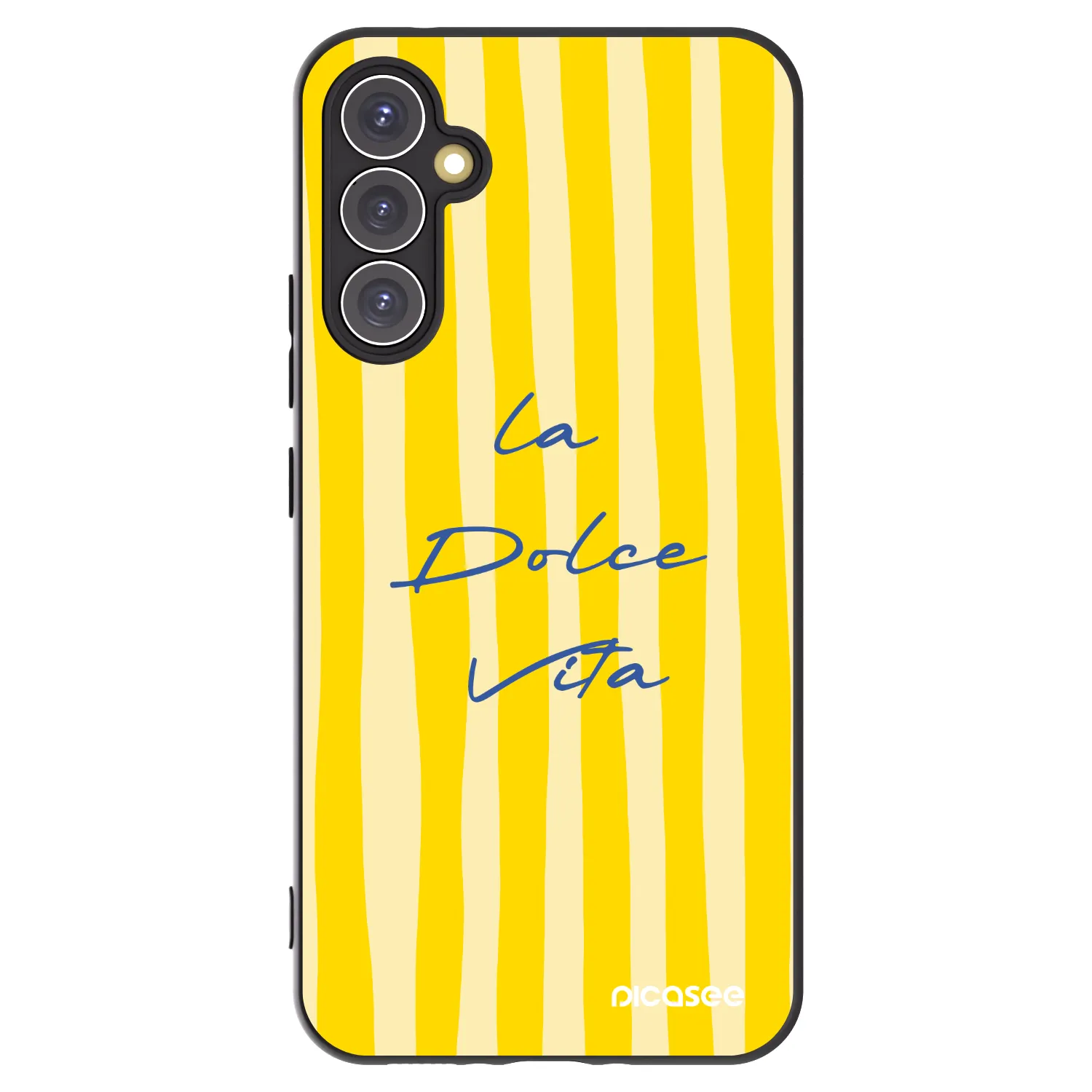 Picasee Μαύρη θήκη σιλικόνης για Samsung Galaxy A34 5G A346B - Ladolcevita