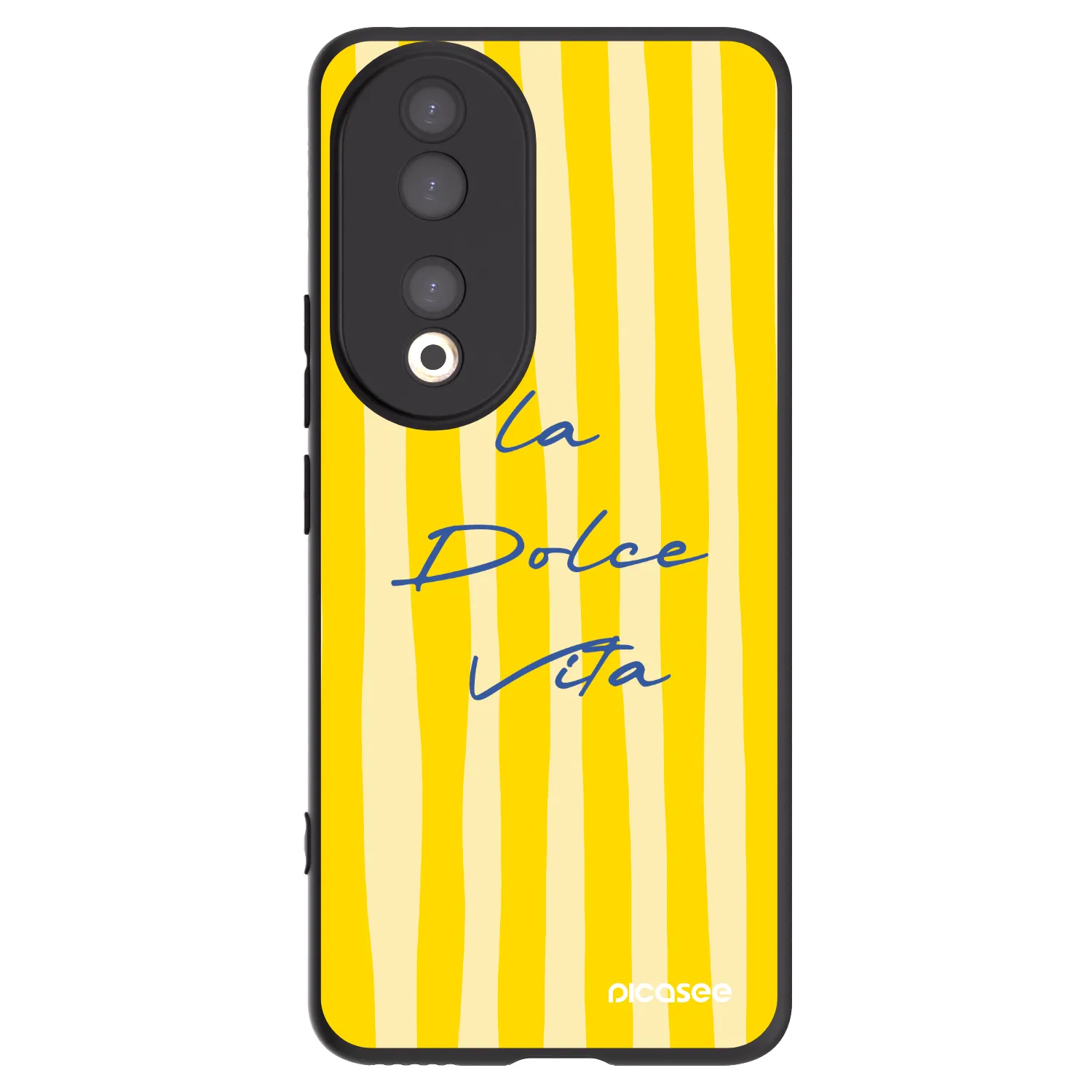 Picasee Μαύρη θήκη σιλικόνης για Honor 90 5G - Ladolcevita