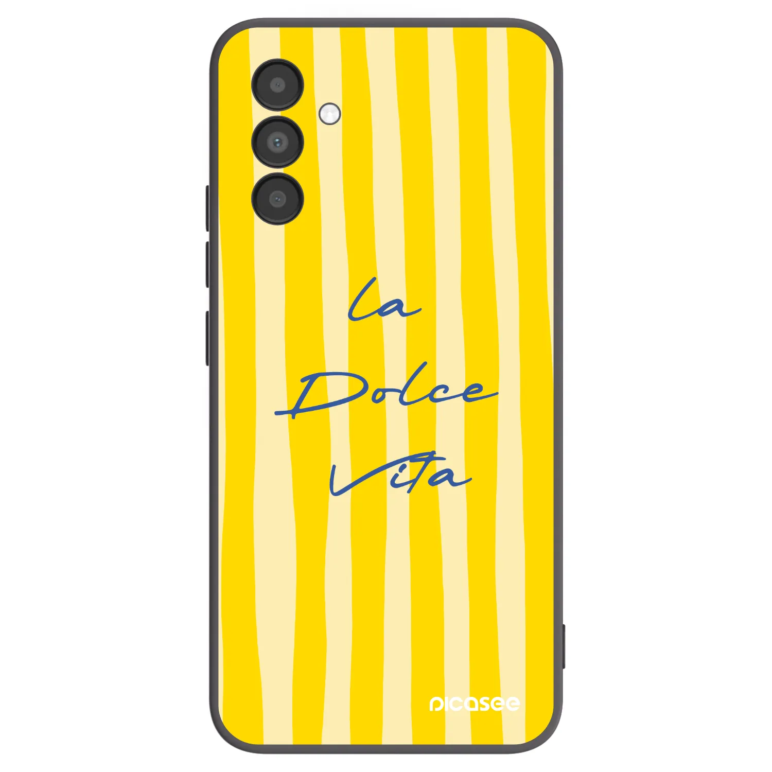 Picasee Μαύρη θήκη σιλικόνης για Samsung Galaxy A04s A047F - Ladolcevita