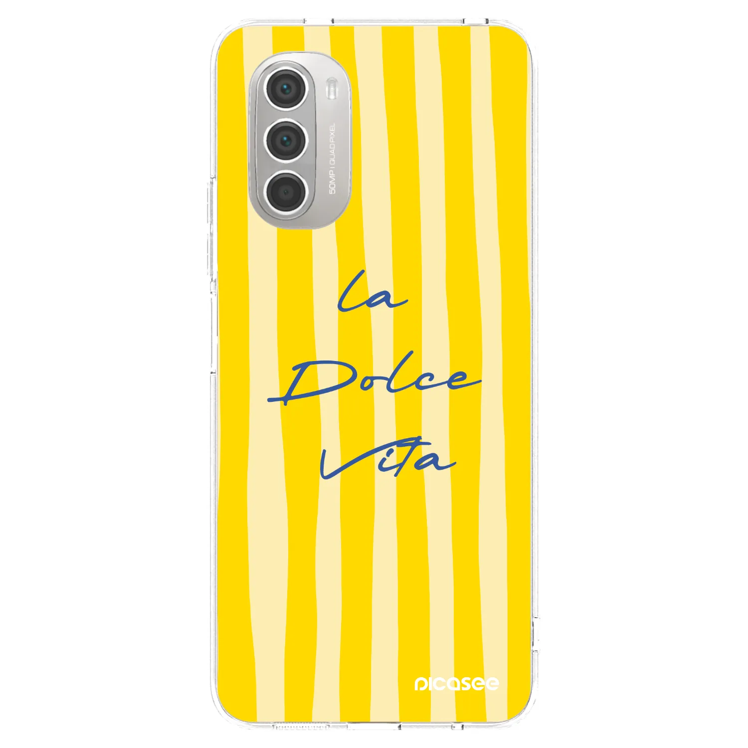 Picasee διαφανής θήκη σιλικόνης Motorola Moto G51 - Ladolcevita
