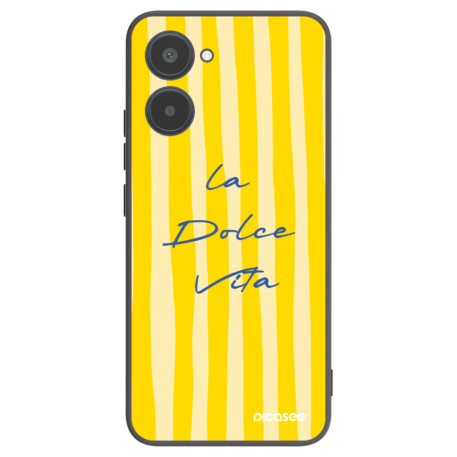 Picasee Μαύρη θήκη σιλικόνης για Realme 10 4G - Ladolcevita