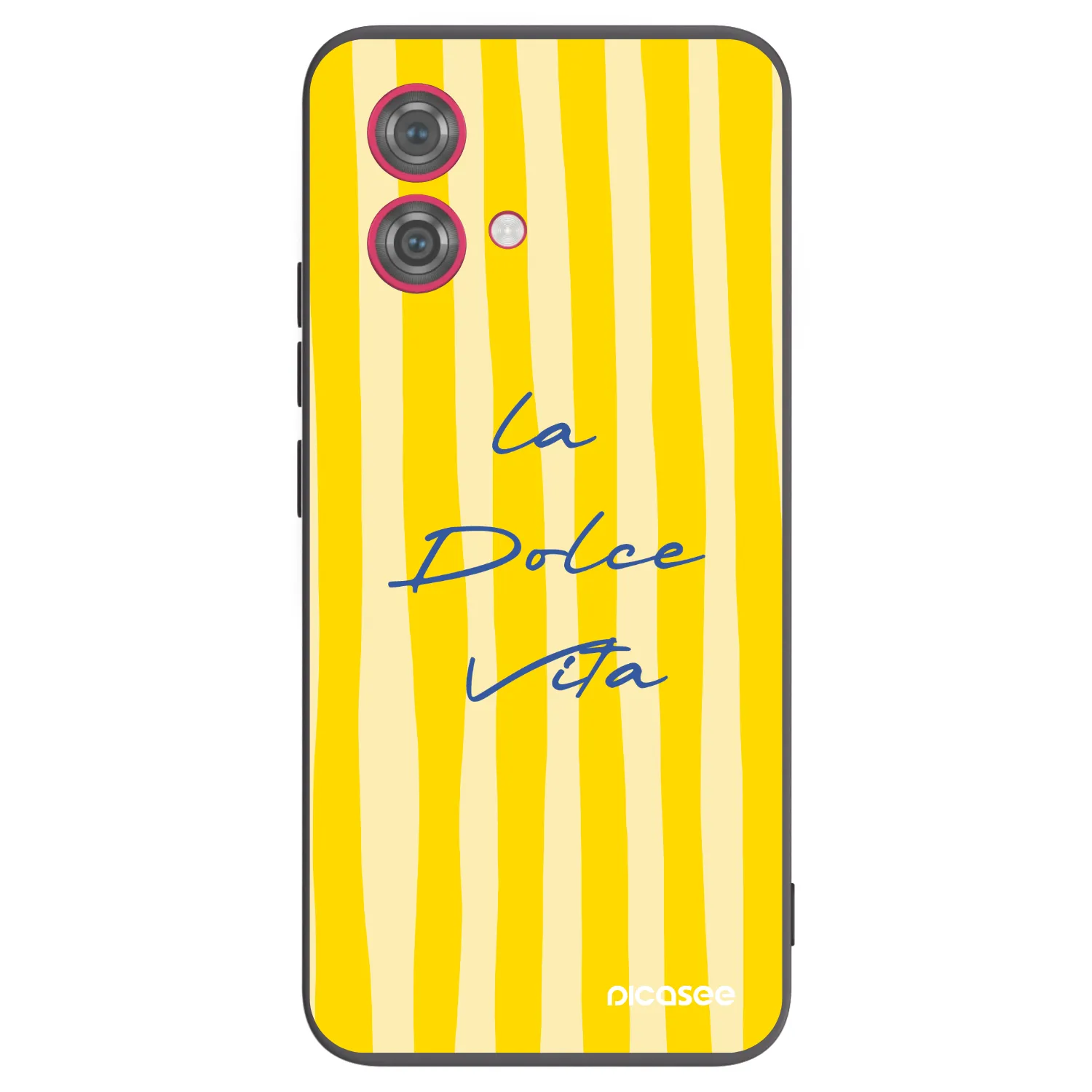 Picasee Μαύρη θήκη σιλικόνης για Motorola Moto G84 5G - Ladolcevita