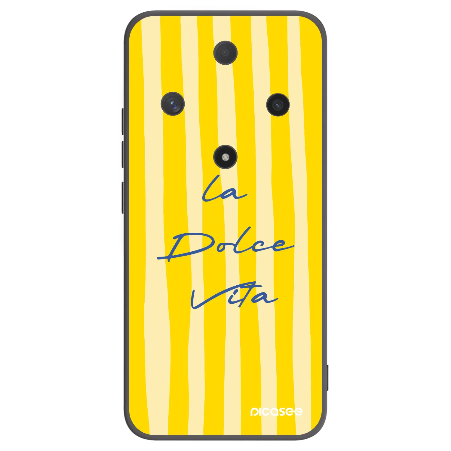 Picasee Μαύρη θήκη σιλικόνης για Honor Magic6 Lite 5G - Ladolcevita