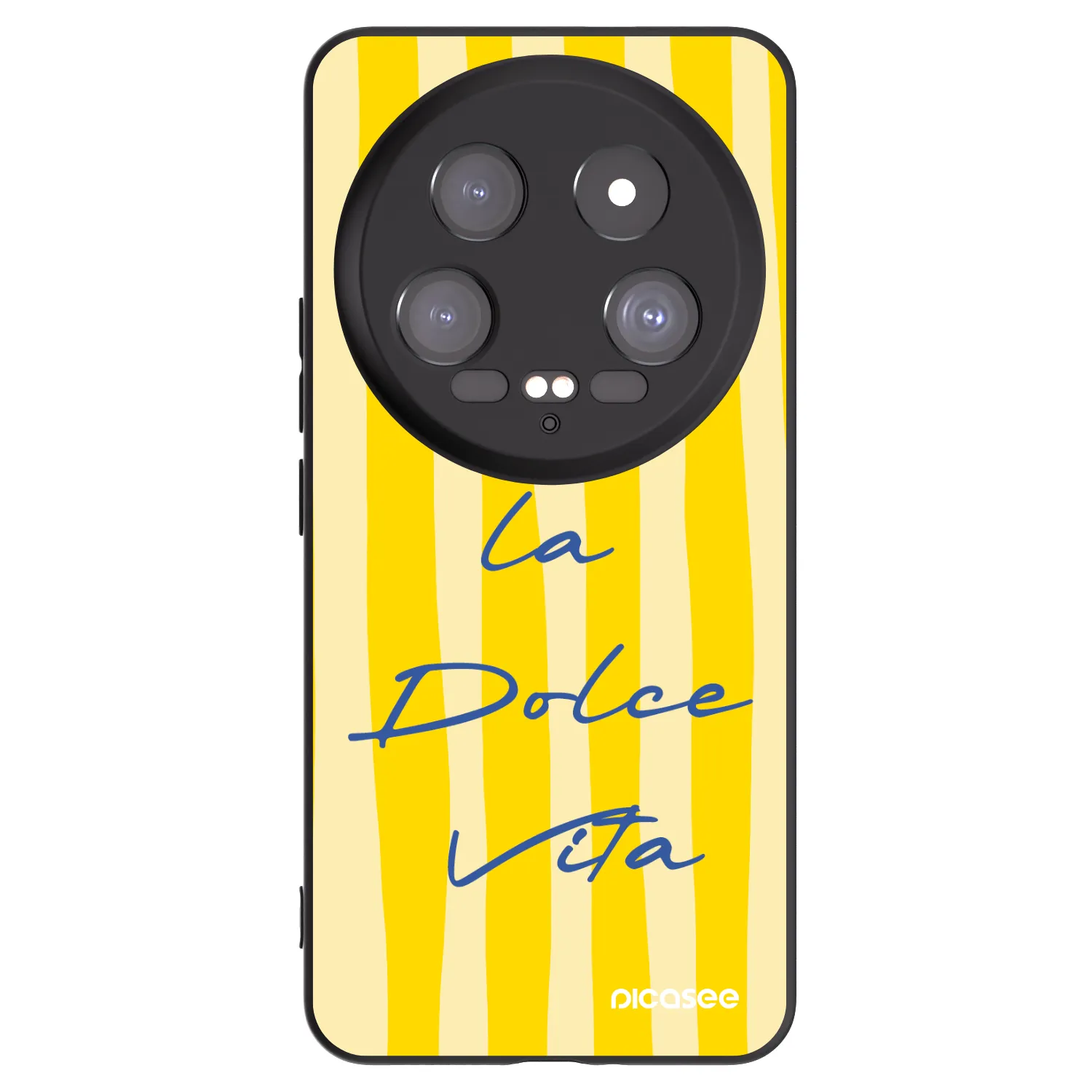 Picasee Μαύρη θήκη σιλικόνης για Xiaomi 14 Ultra - Ladolcevita