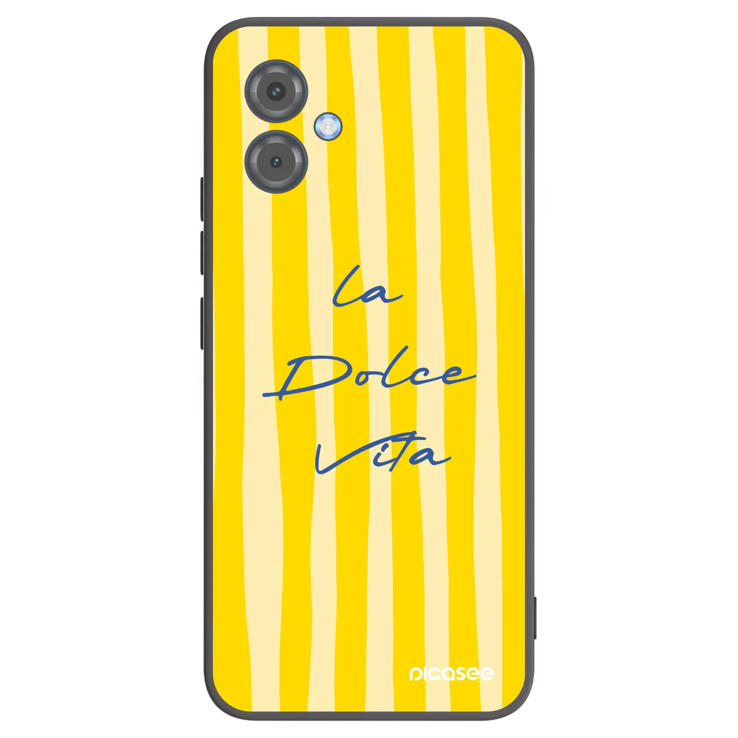 Picasee Μαύρη θήκη σιλικόνης για Motorola Moto G14 - Ladolcevita