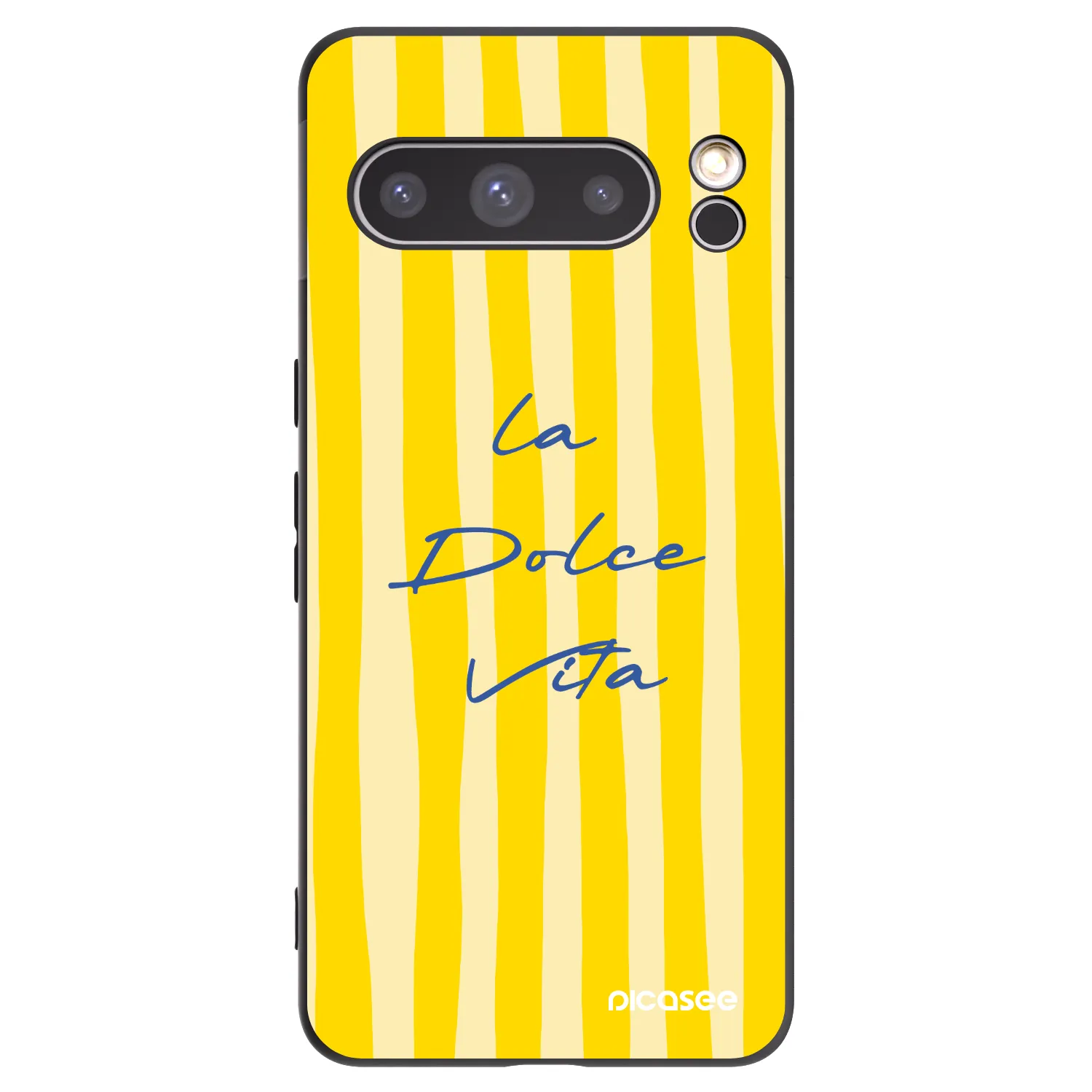 Picasee Μαύρη θήκη σιλικόνης για Google Pixel 8 Pro - Ladolcevita