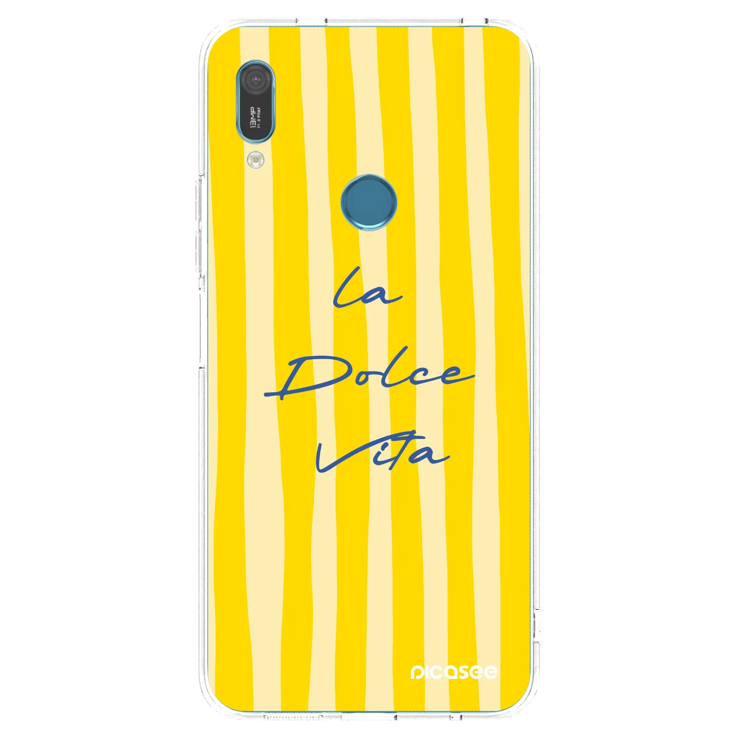 Picasee διαφανής θήκη σιλικόνης Huawei Y6 2019 - Ladolcevita