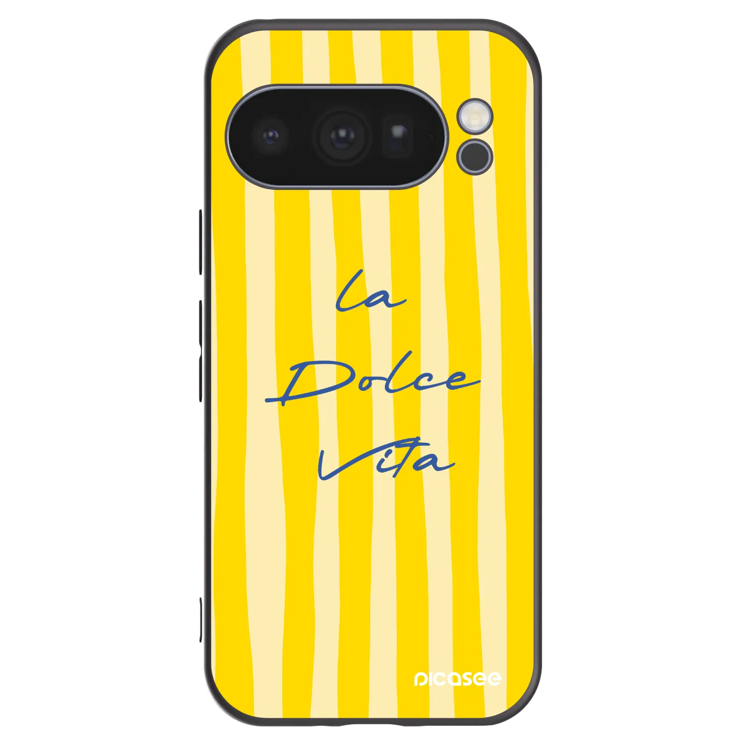 Picasee Μαύρη θήκη σιλικόνης για Google Pixel 10 Pro - Ladolcevita