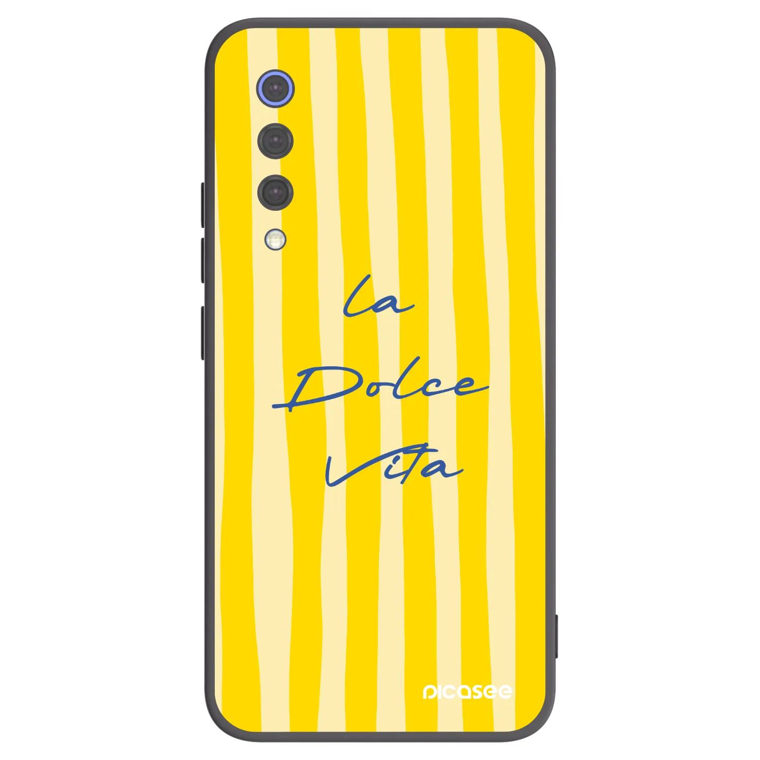 Picasee Μαύρη θήκη σιλικόνης για Xiaomi Mi 9 SE - Ladolcevita