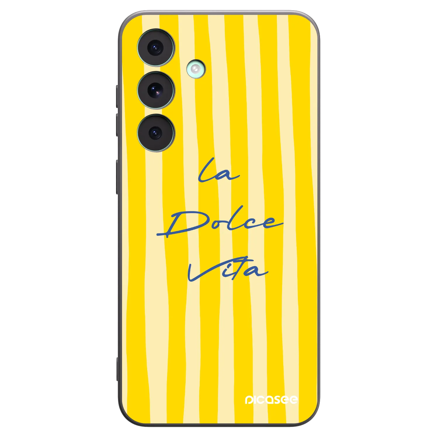 Picasee Μαύρη θήκη σιλικόνης για Samsung Galaxy S26 FE - Ladolcevita