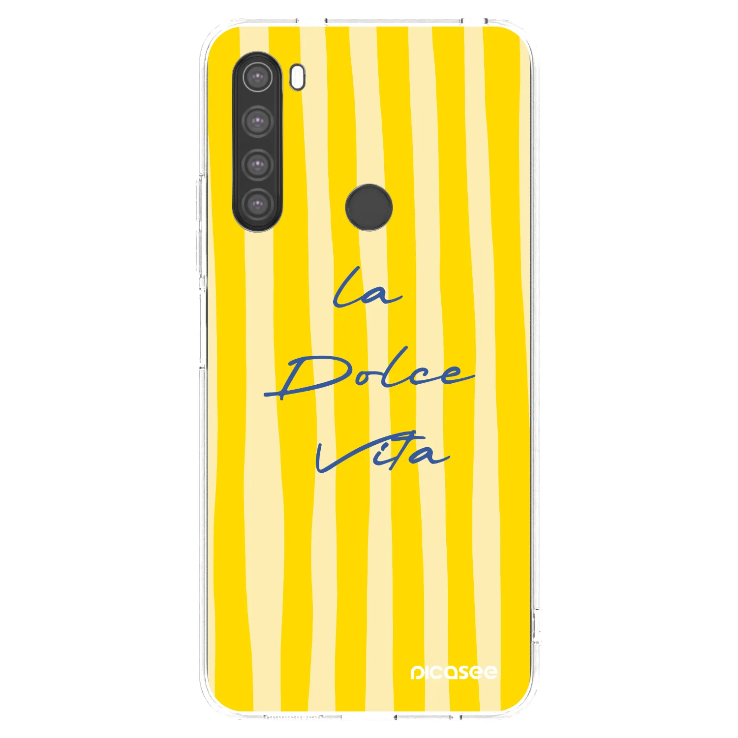 Picasee διαφανής θήκη σιλικόνης Xiaomi Redmi Note 8 - Ladolcevita