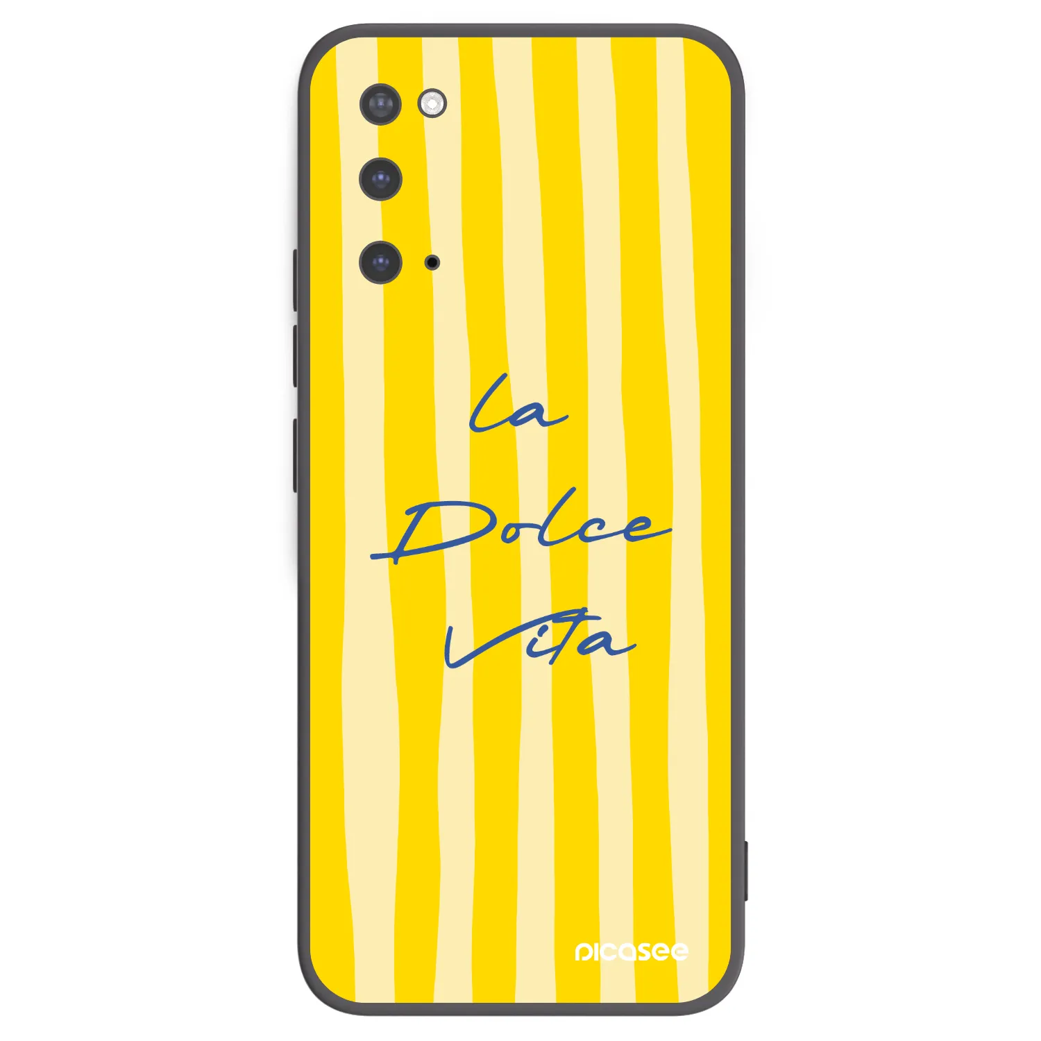 Picasee Μαύρη θήκη σιλικόνης για Samsung Galaxy S20 G980F - Ladolcevita