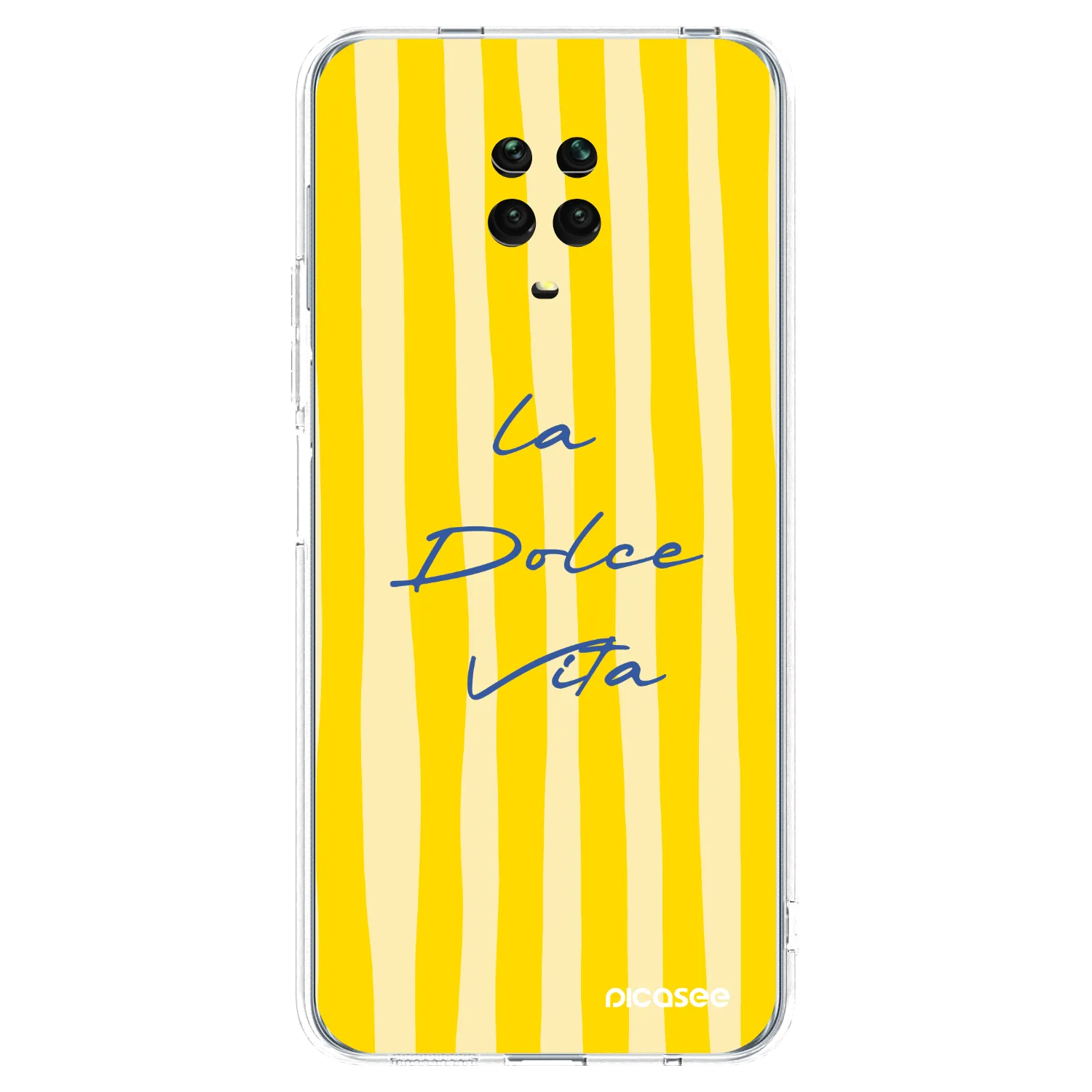 Picasee διαφανής θήκη σιλικόνης Xiaomi Redmi Note 9S - Ladolcevita