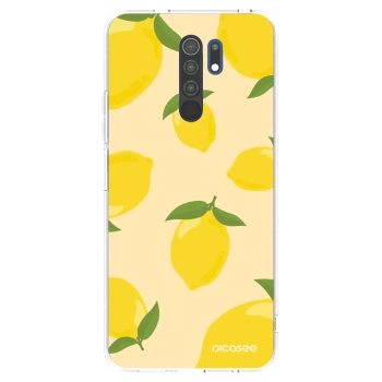Picasee διαφανής θήκη σιλικόνης Xiaomi Redmi 9 - Limoncella
