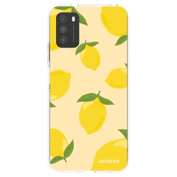 Picasee διαφανής θήκη σιλικόνης Xiaomi Poco M3 - Limoncella