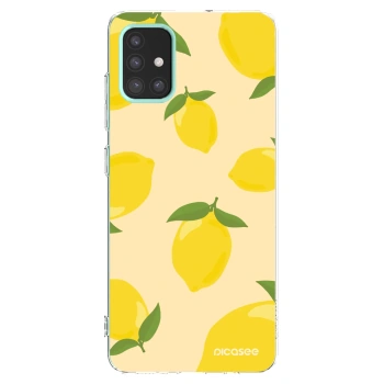 Picasee διαφανής θήκη σιλικόνης Samsung Galaxy M31s - Limoncella