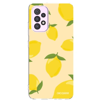 Picasee διαφανής θήκη σιλικόνης Samsung Galaxy A32 5G A326B - Limoncella