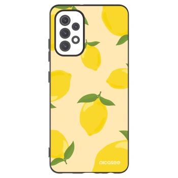 Picasee Μαύρη θήκη σιλικόνης για Samsung Galaxy A32 5G A326B - Limoncella