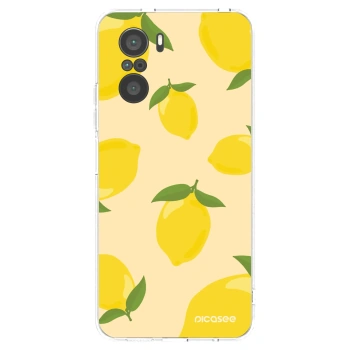 Picasee διαφανής θήκη σιλικόνης Xiaomi Poco F3 - Limoncella
