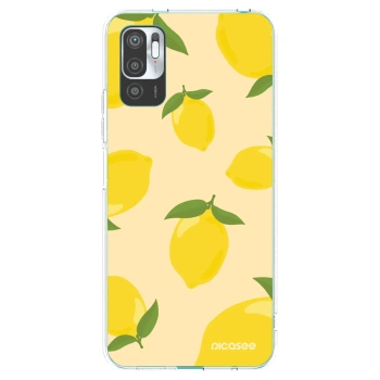 Picasee διαφανής θήκη σιλικόνης Xiaomi Redmi Note 10 5G - Limoncella