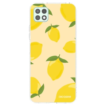 Picasee διαφανής θήκη σιλικόνης Samsung Galaxy A22 A226B 5G - Limoncella