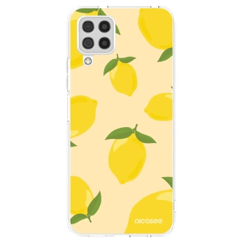 Picasee διαφανής θήκη σιλικόνης Samsung Galaxy A22 A225F 4G - Limoncella