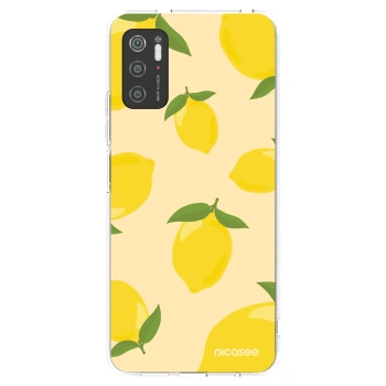 Picasee διαφανής θήκη σιλικόνης Xiaomi Poco M3 Pro 5G - Limoncella