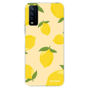 Picasee διαφανής θήκη σιλικόνης Vivo Y11s - Limoncella