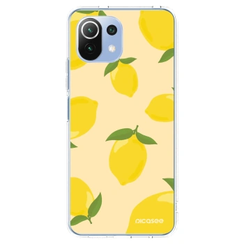 Picasee διαφανής θήκη σιλικόνης Xiaomi 11 Lite 5G NE - Limoncella