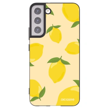 Picasee Μαύρη θήκη σιλικόνης για Samsung Galaxy S22+ 5G - Limoncella