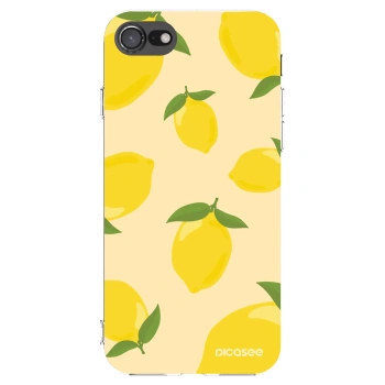 Picasee διαφανής θήκη σιλικόνης Apple iPhone SE 2022 - Limoncella
