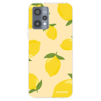 Picasee διαφανής θήκη σιλικόνης Realme 9 Pro 5G - Limoncella