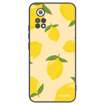 Picasee Μαύρη θήκη σιλικόνης για Xiaomi Poco X4 Pro 5G - Limoncella