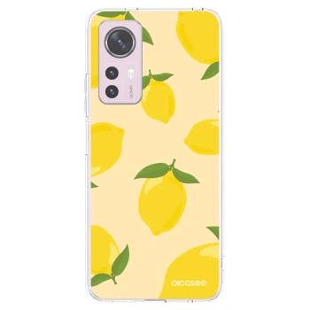 Picasee διαφανής θήκη σιλικόνης Xiaomi 12 - Limoncella