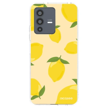 Picasee διαφανής θήκη σιλικόνης Vivo V23 5G - Limoncella