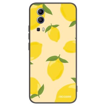 Picasee Μαύρη θήκη σιλικόνης για Vivo Y52 5G - Limoncella